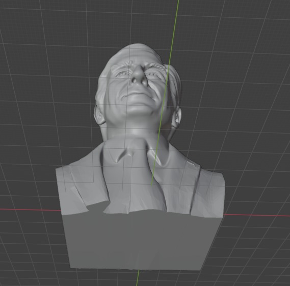 Sam Waterston 3D print model_7