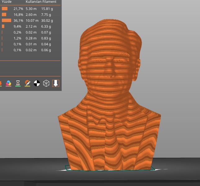 Sam Waterston 3D print model_14