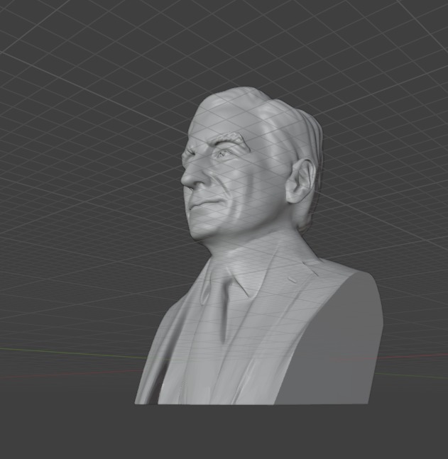 Sam Waterston 3D print model_6