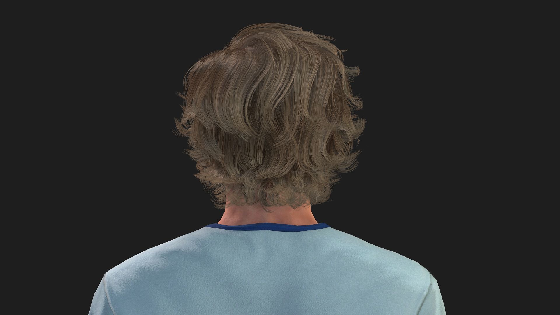 Rigged Male Model for Animation 3D model_5