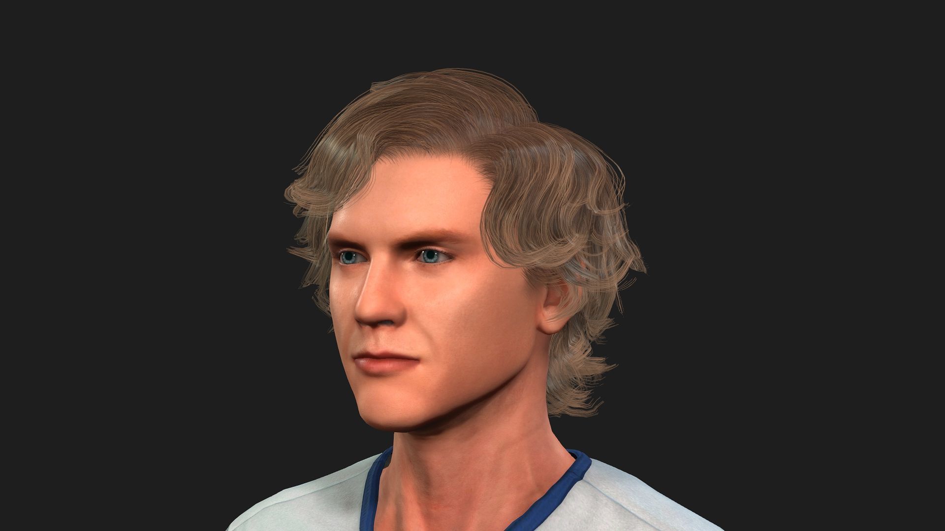 Rigged Male Model for Animation 3D model_6