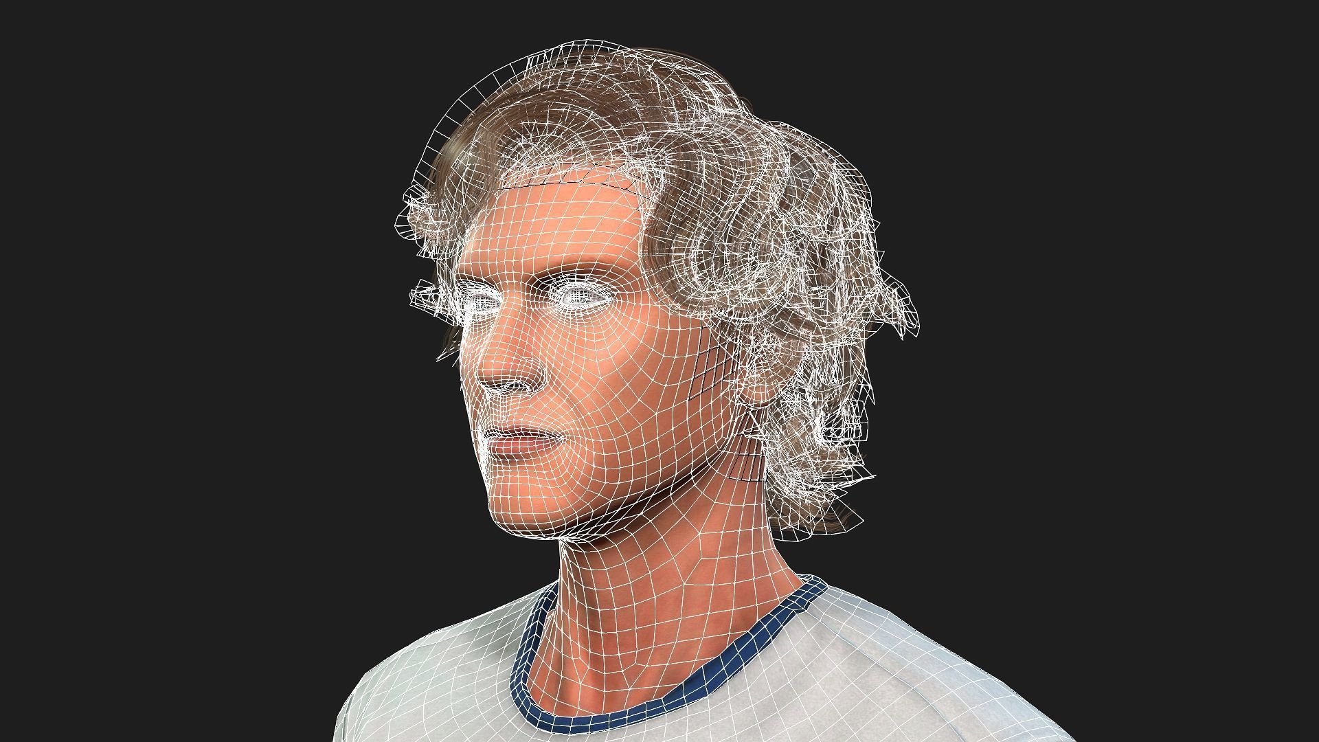 Rigged Male Model for Animation 3D model_22