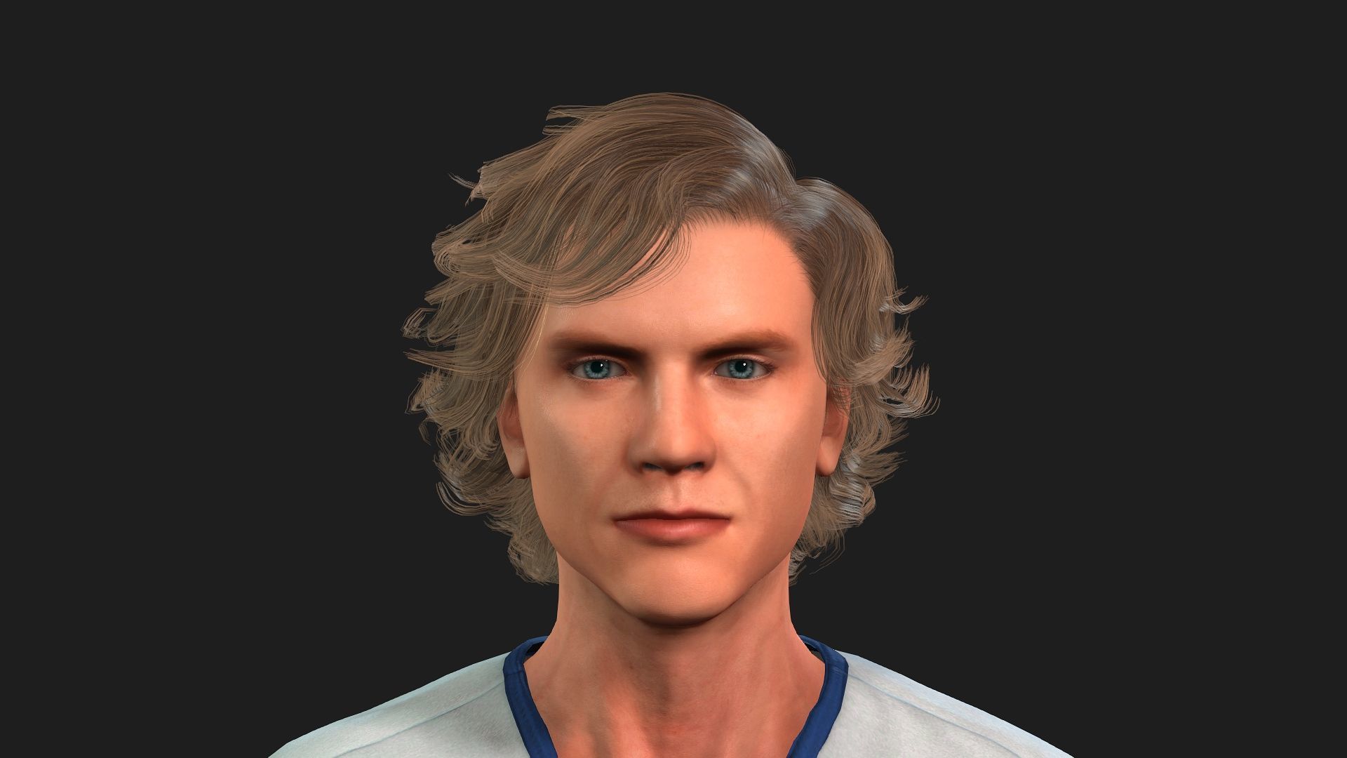 Rigged Male Model for Animation 3D model_1