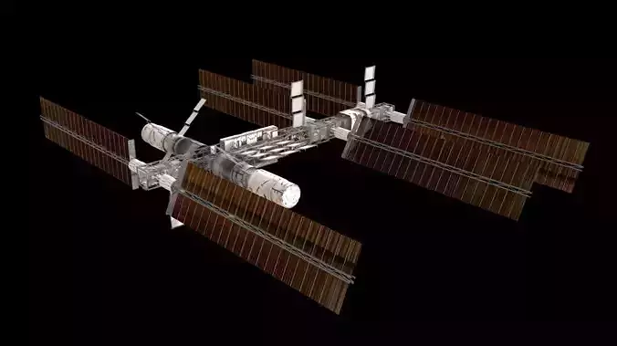 Space Station 3d model