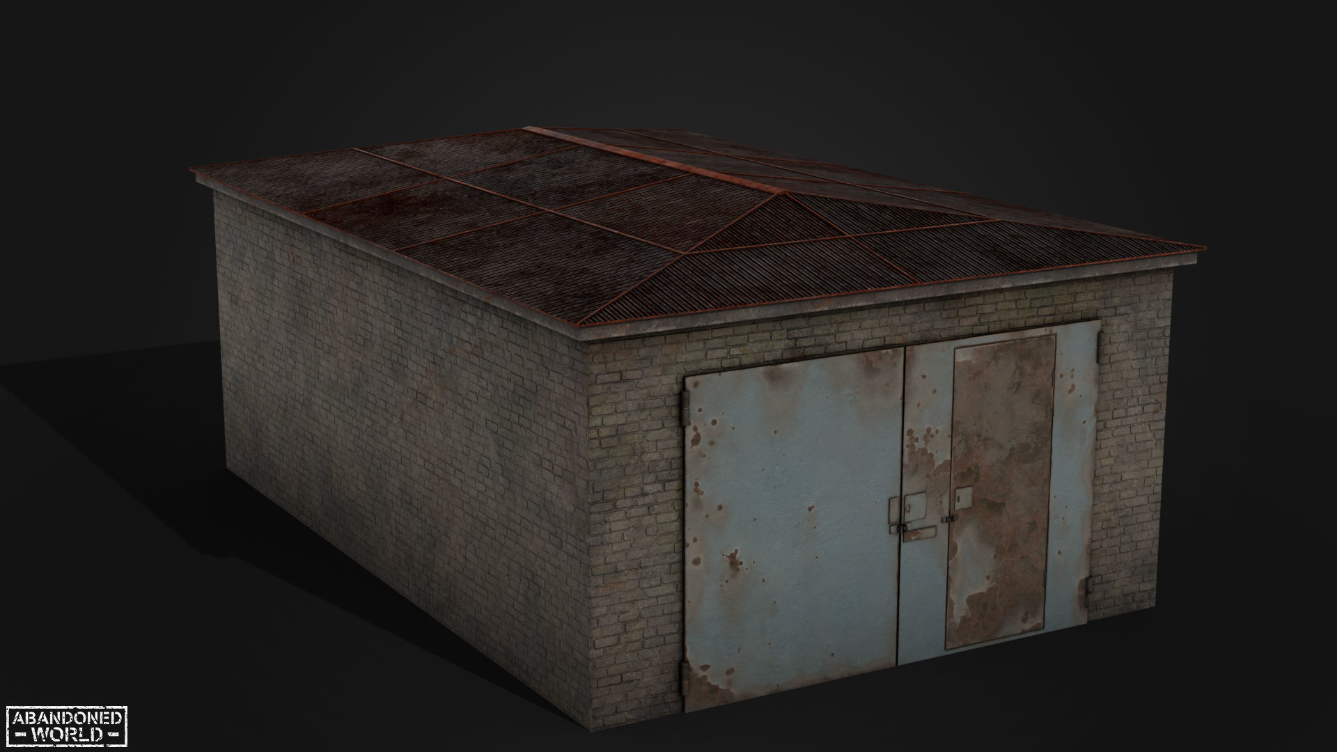 Old Small Buildings 3D Model Collection_26