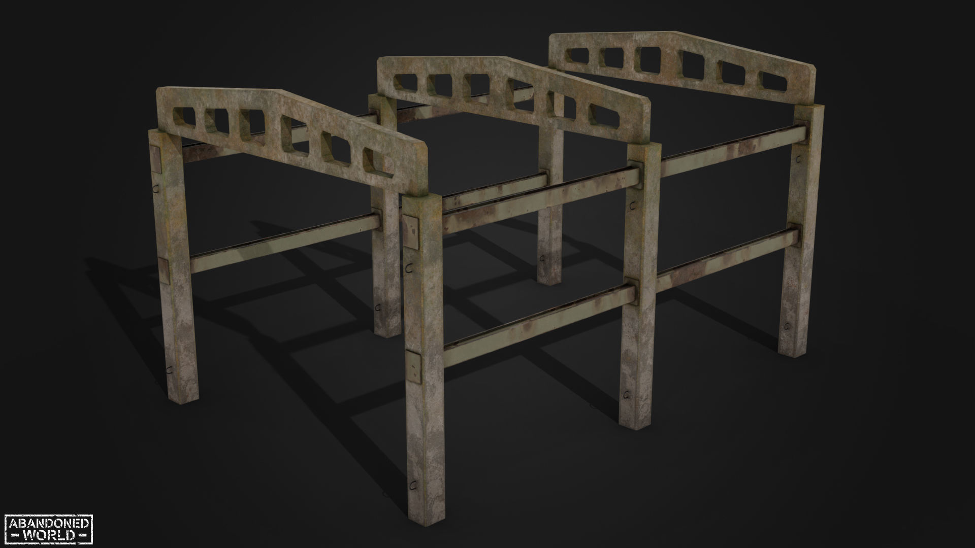 Old Small Buildings 3D Model Collection_22