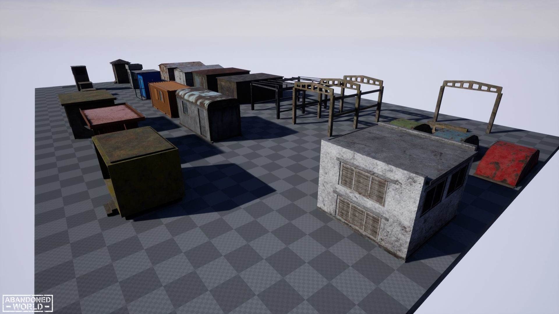 Old Small Buildings 3D Model Collection_35