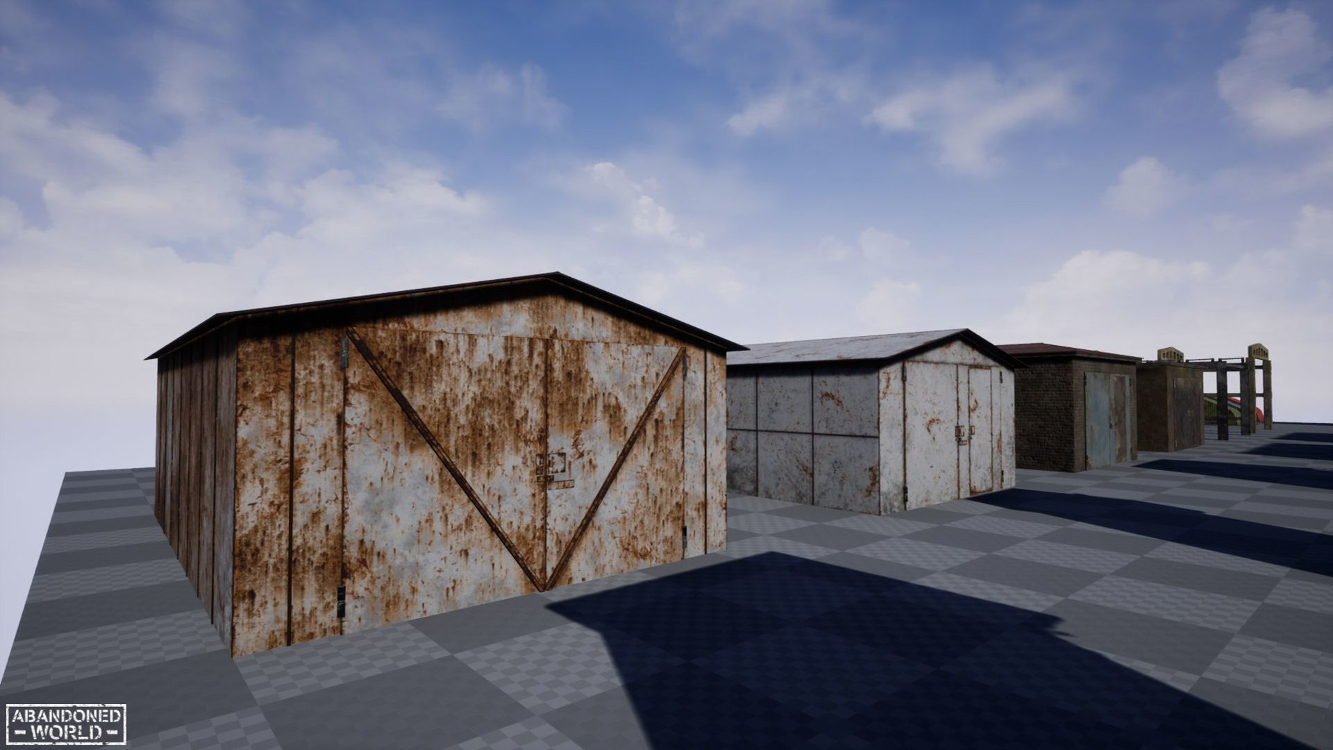 Old Small Buildings 3D Model Collection_38