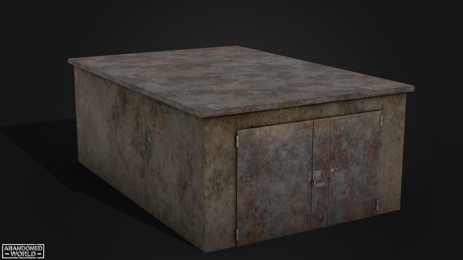 Old Small Buildings 3D Model Collection_27