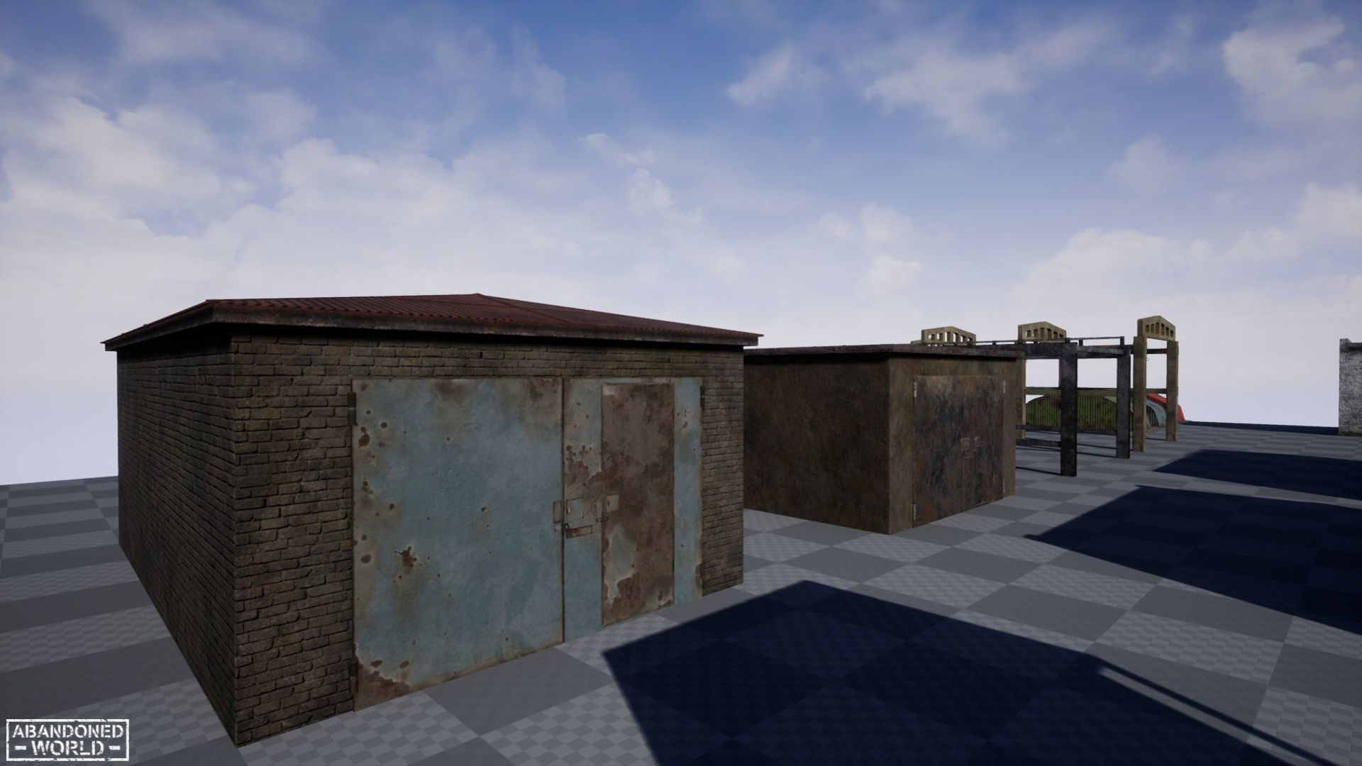 Old Small Buildings 3D Model Collection_39