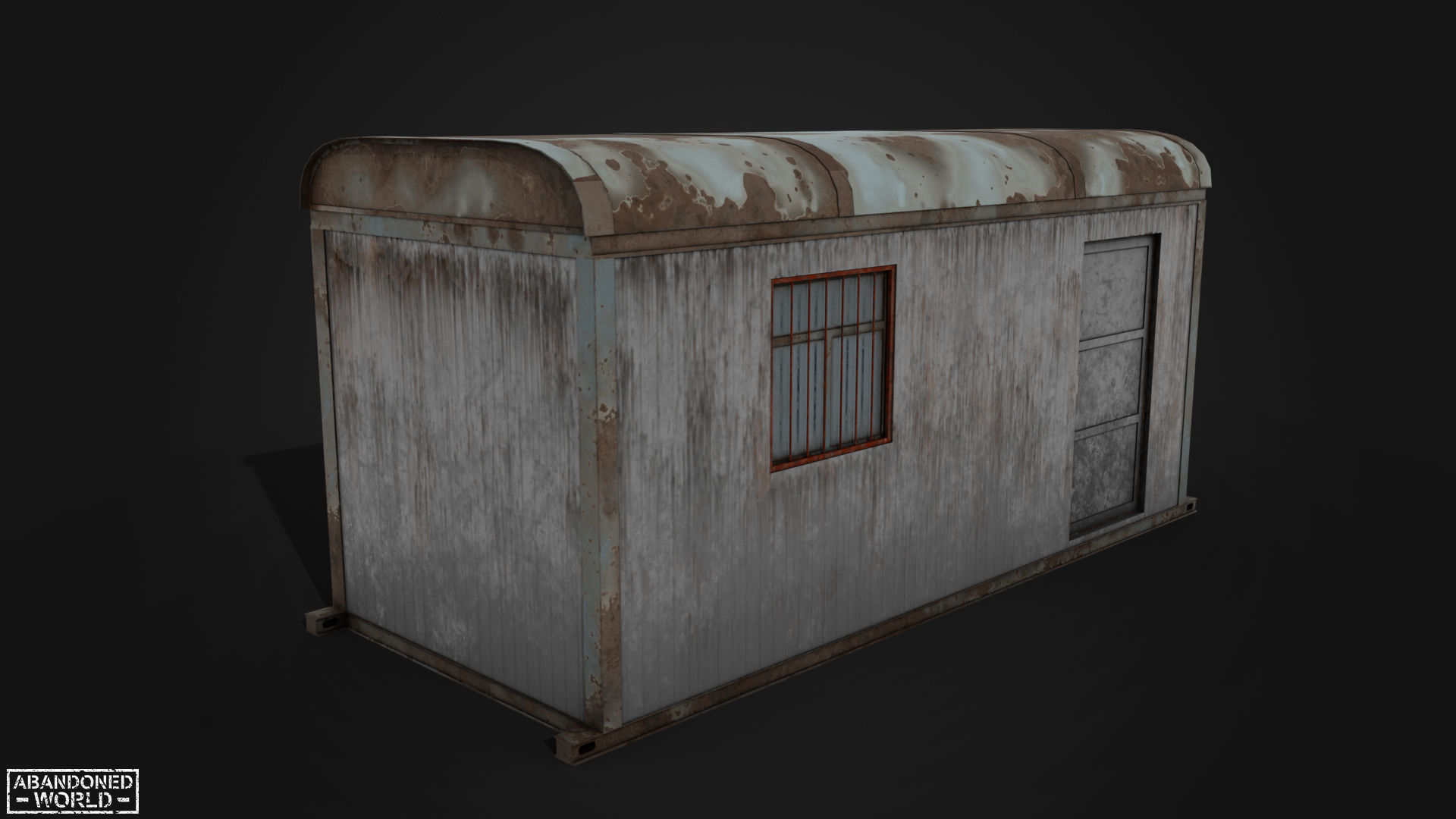 Old Small Buildings 3D Model Collection_17