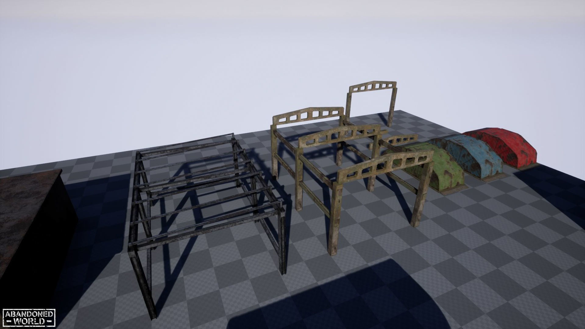 Old Small Buildings 3D Model Collection_40