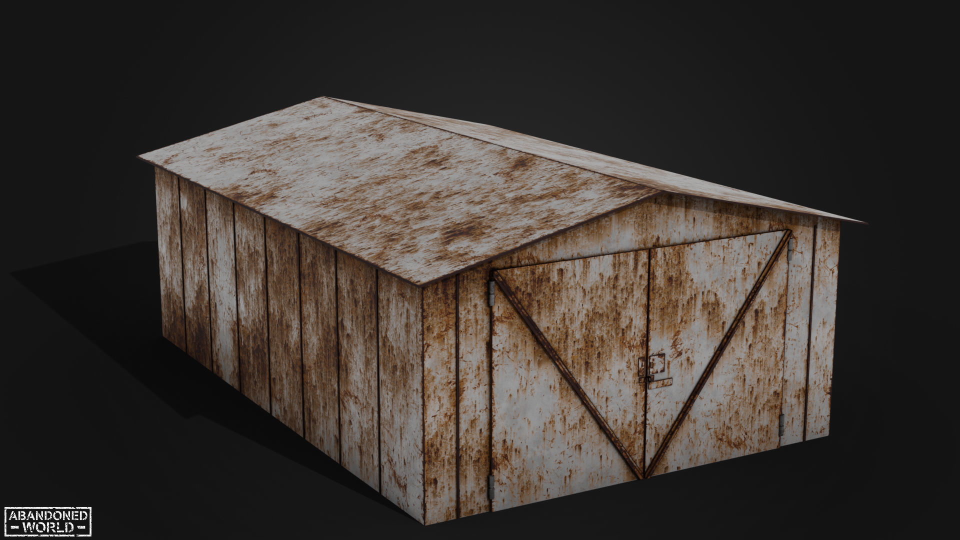 Old Small Buildings 3D Model Collection_24