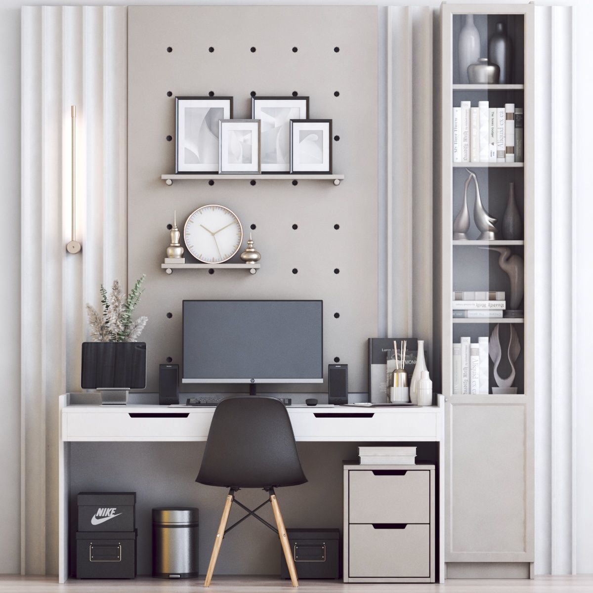 Furniture composition 20 3D model_3