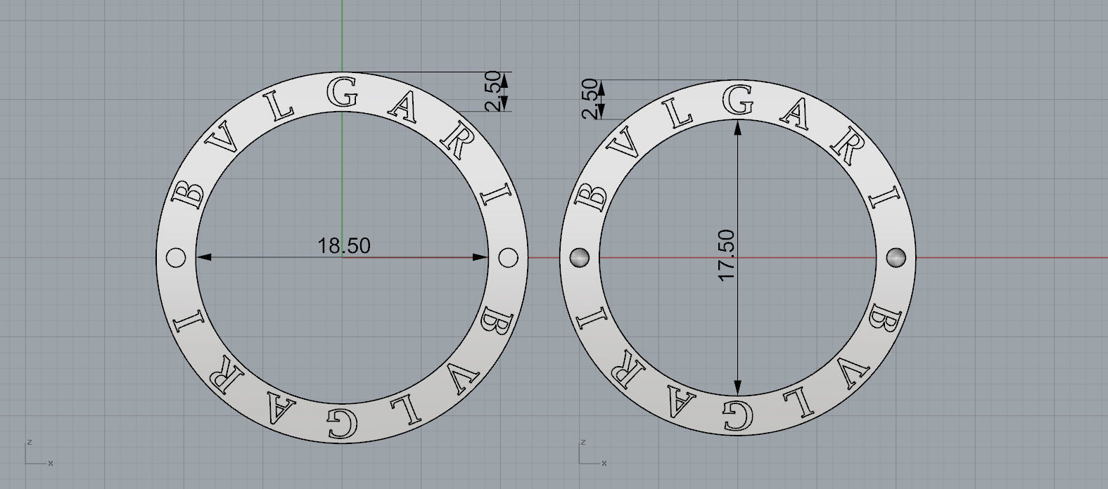 Bvlgary Ring 3D print model_1