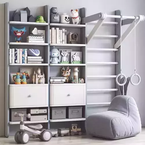 Furniture for nursery 20 3D model