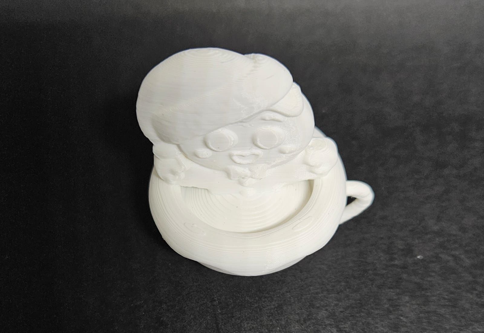 Gingerbread Man Cup 3D print model_13