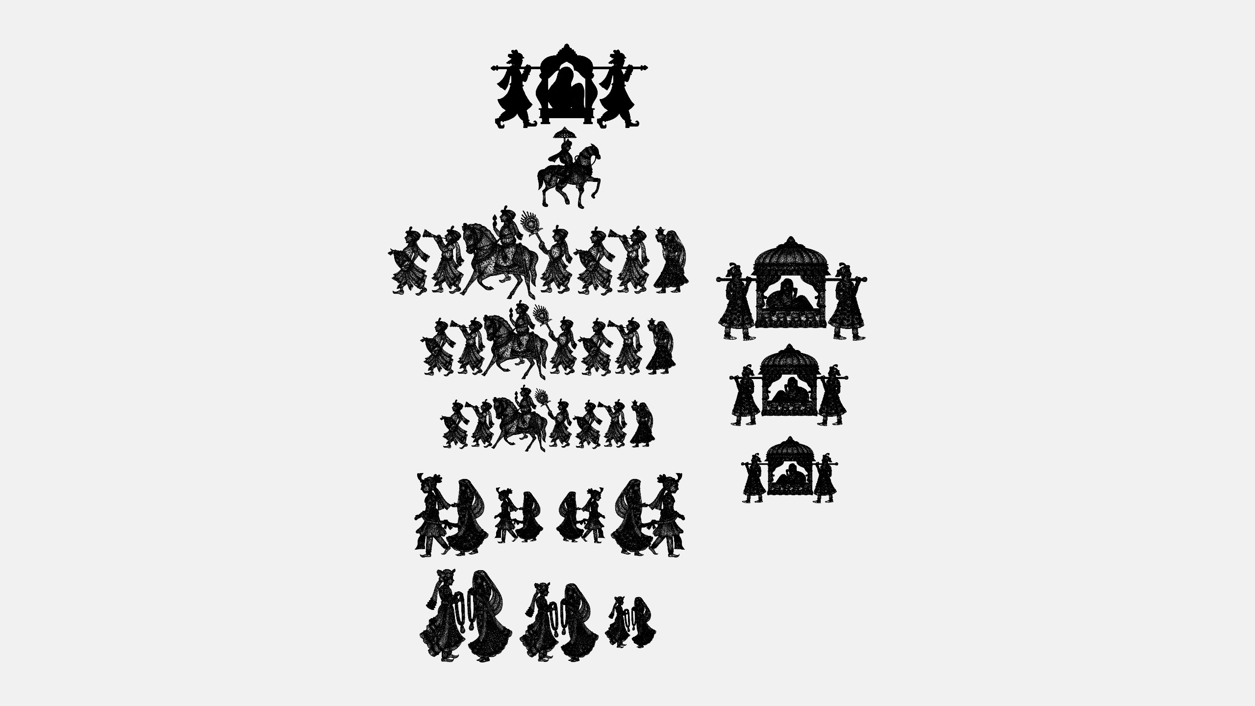 Dulhanset 3size stl file 3D print model_6