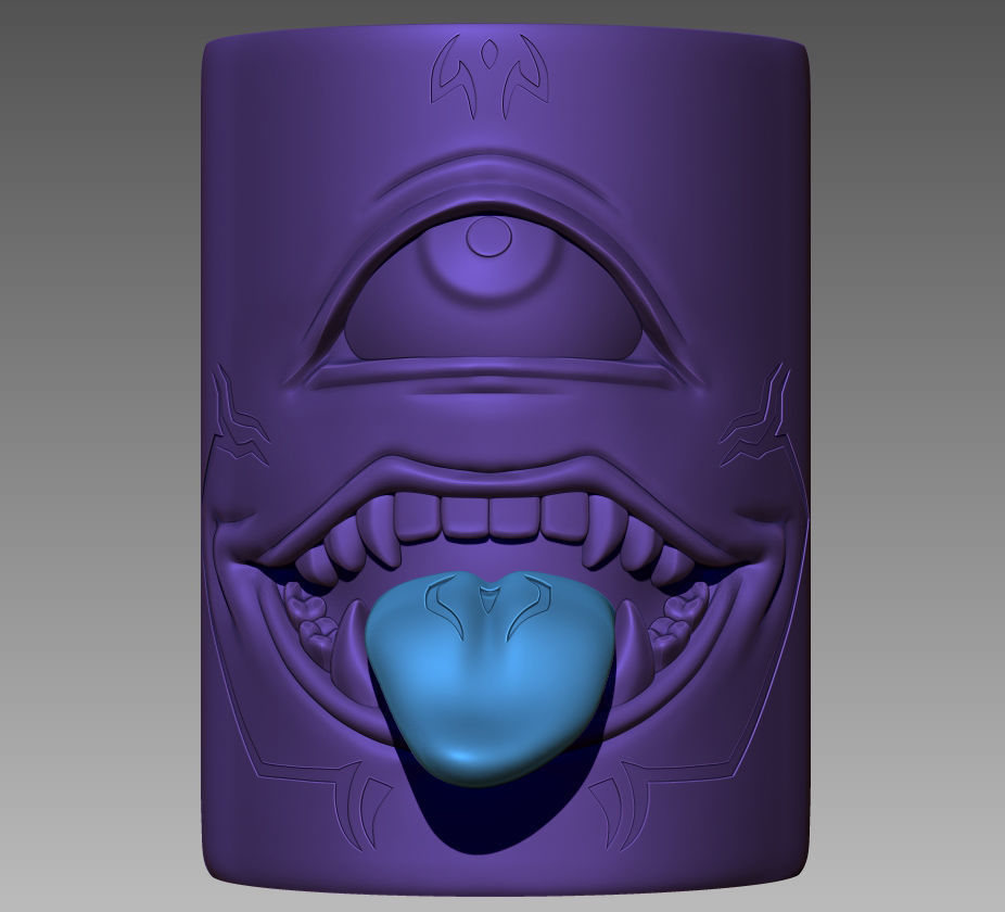 pencil holder of Sukuna from Jujutsu Kaisen lapicero 3D print model_4