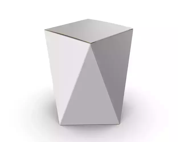 Eight Panel tapared packaging box 150x100x100mm