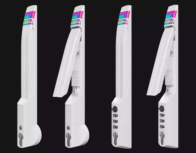 Electrical cabinet door lock