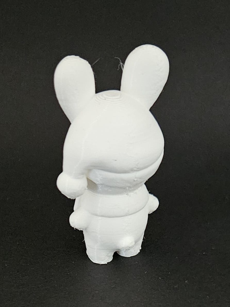 Xmas Cute Bunny 3D print model_9