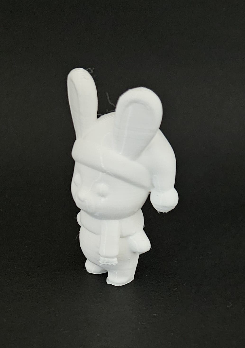 Xmas Cute Bunny 3D print model_6