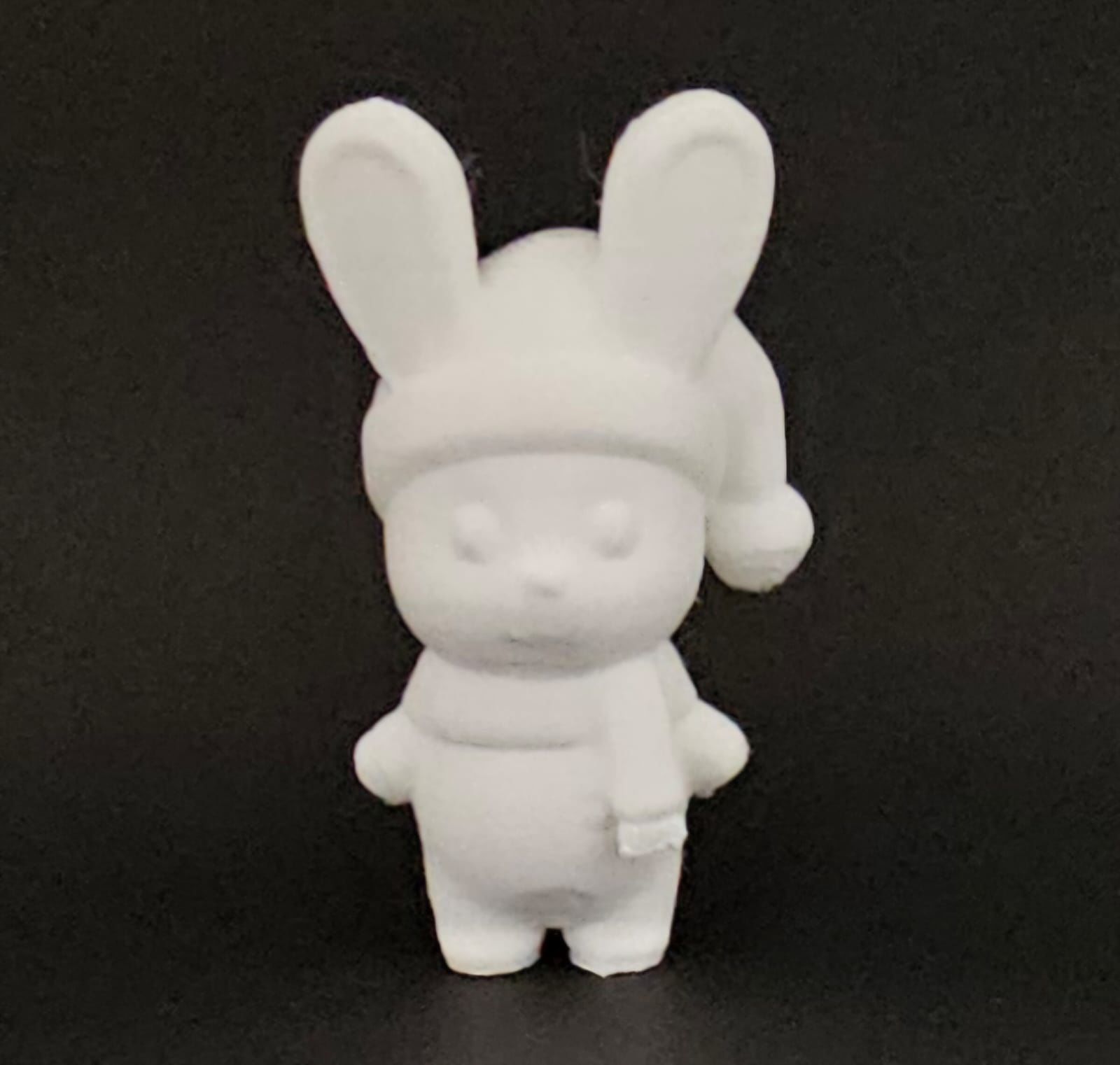Xmas Cute Bunny 3D print model_13