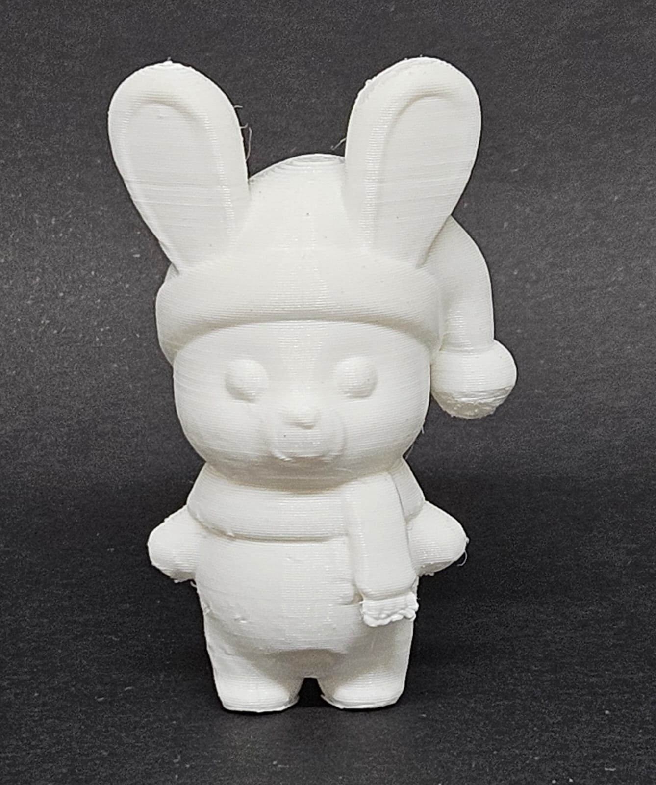 Xmas Cute Bunny 3D print model_5
