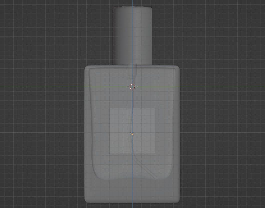 Henry Hemans Perfume Bottle 3D Model Free Blender Free low-poly 3D model_6