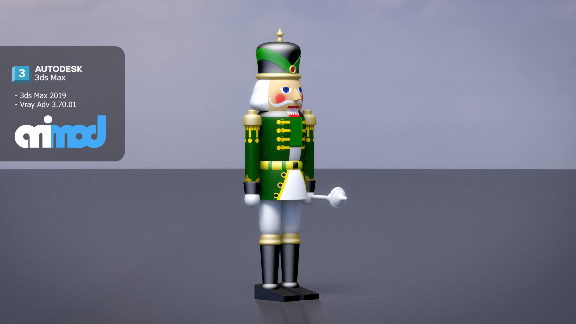 Nutcracker 3D model_1