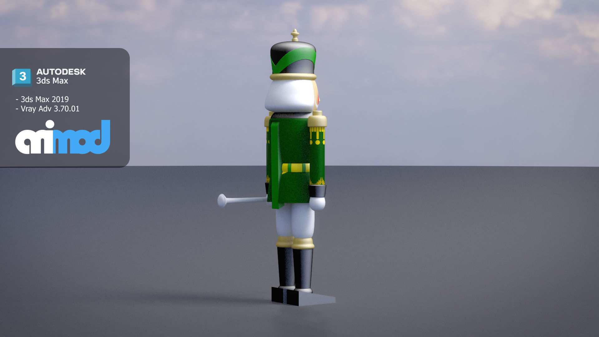 Nutcracker 3D model_3