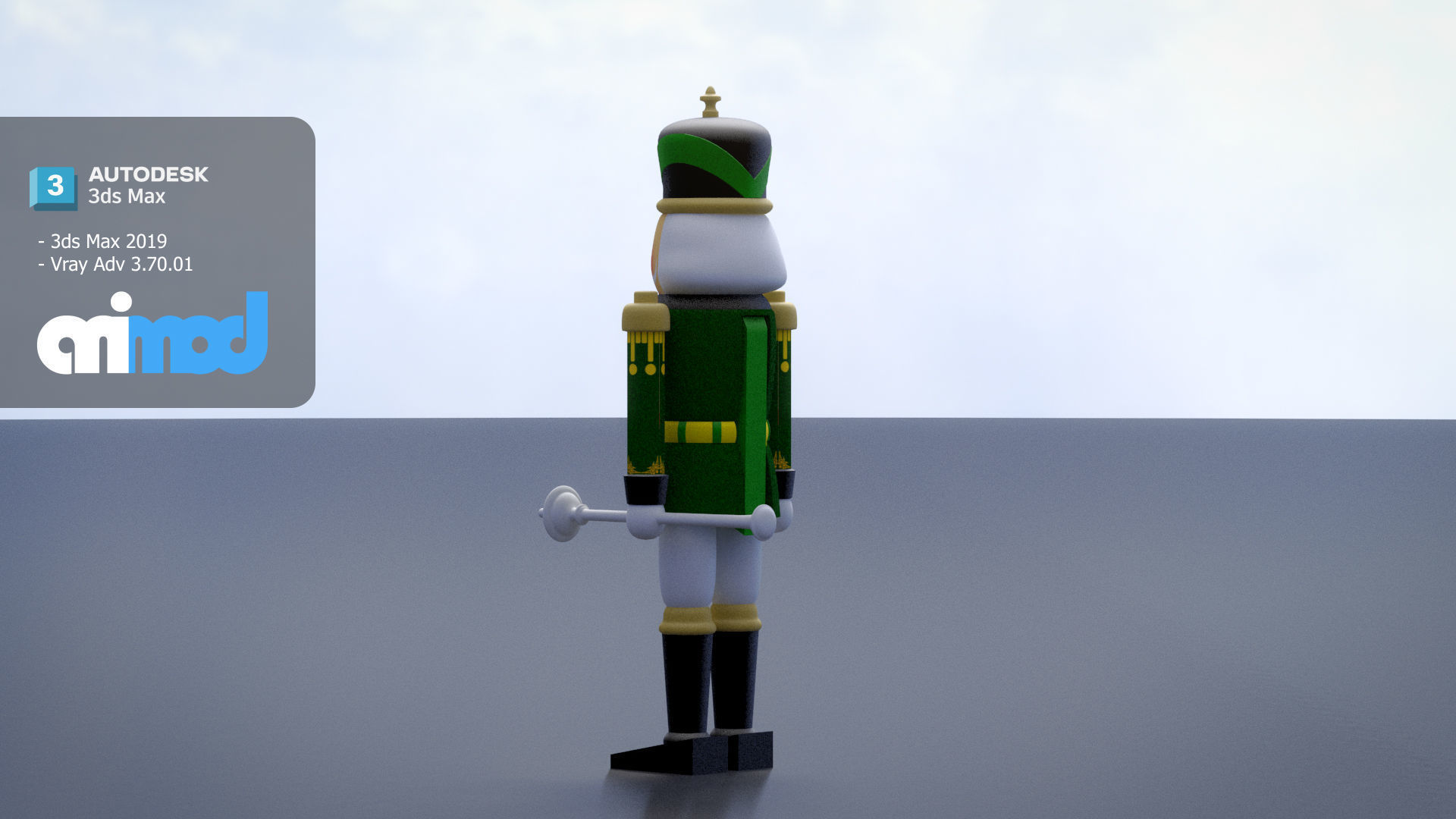 Nutcracker 3D model_4