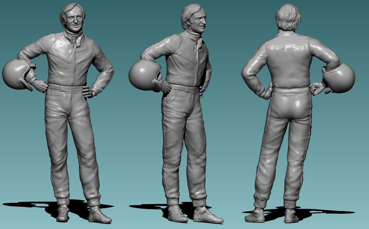 CHRIS AMON  FIGURE 3D print model_8