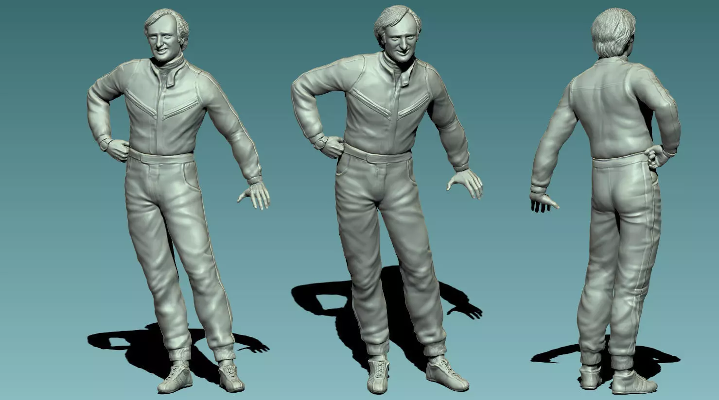 CHRIS AMON  FIGURE 3D print model_0