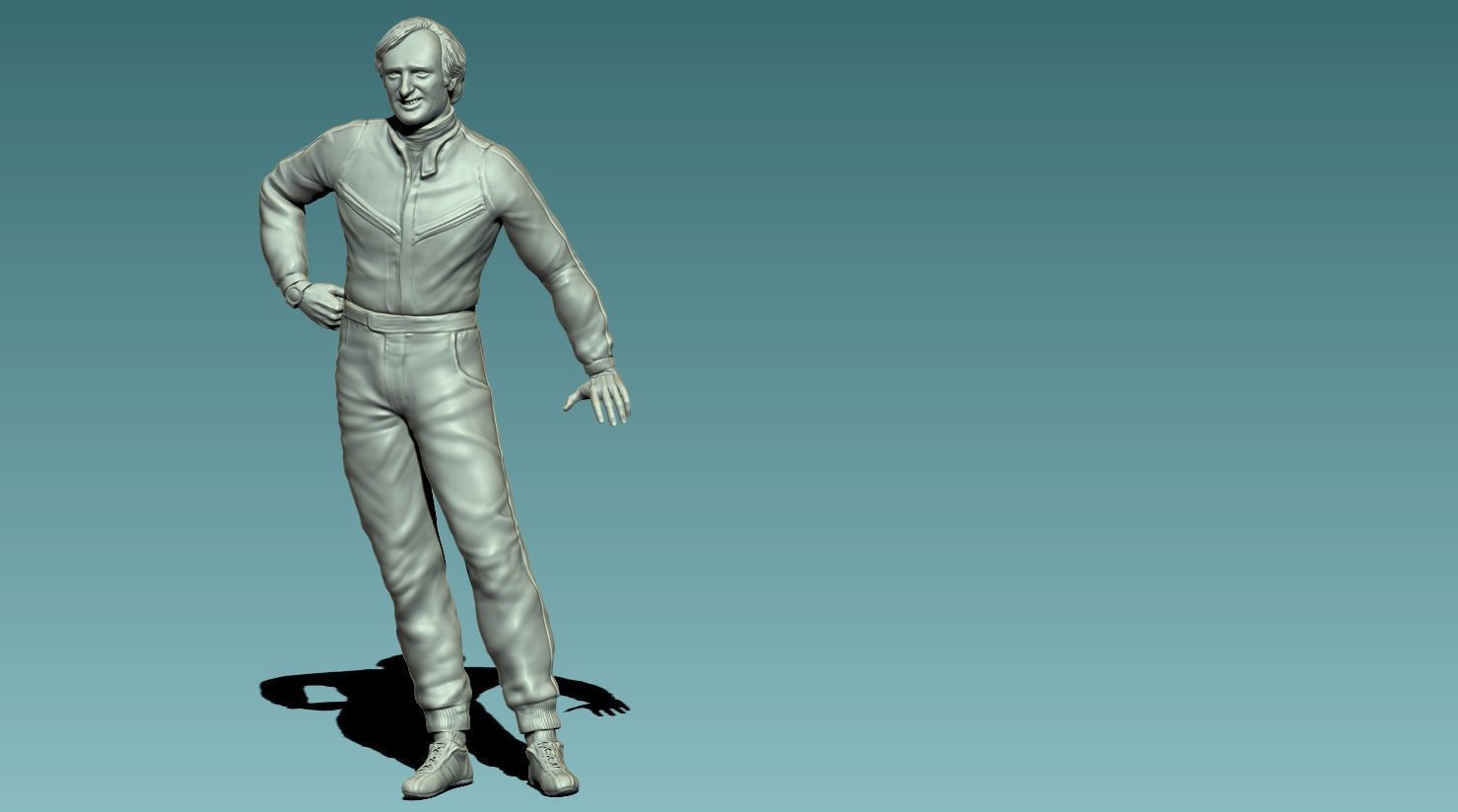 CHRIS AMON  FIGURE 3D print model_13