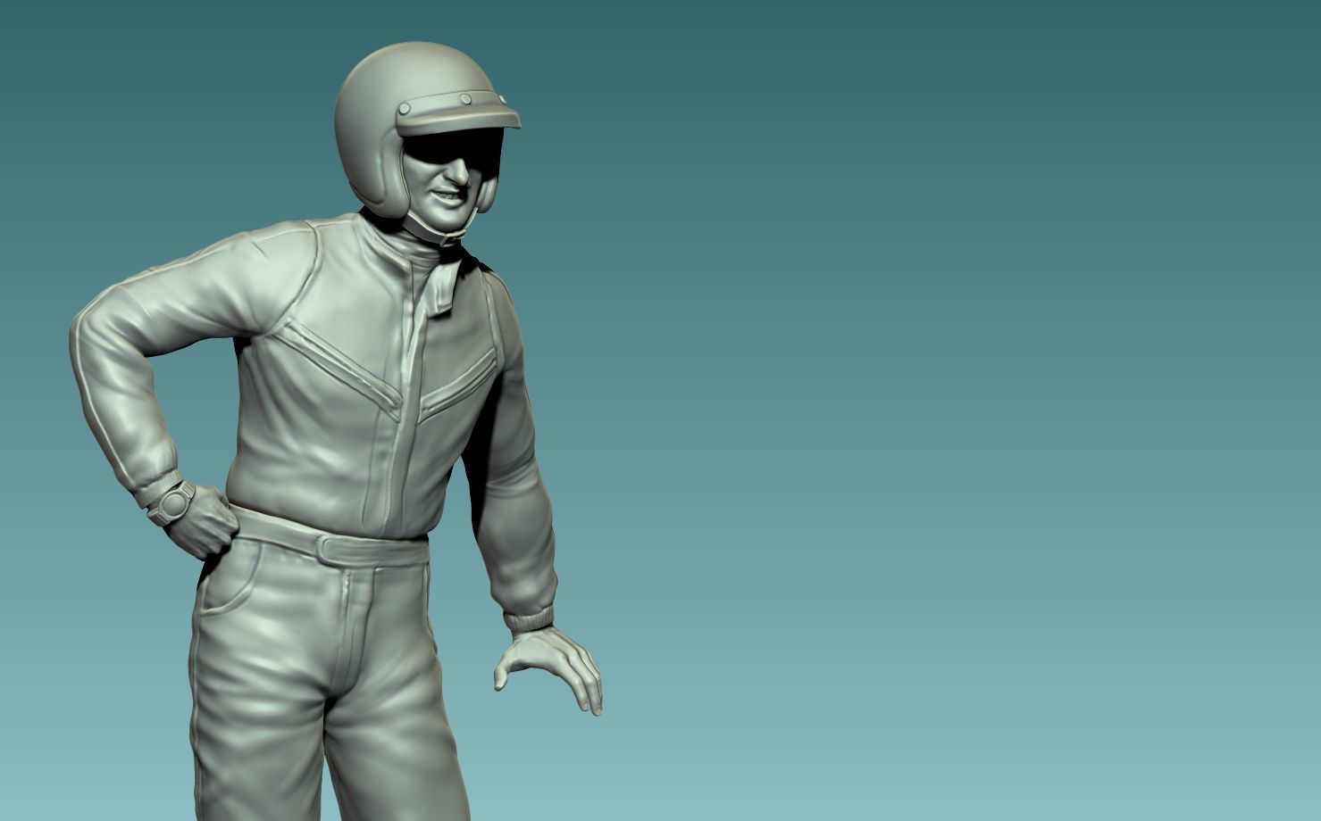 CHRIS AMON  FIGURE 3D print model_1