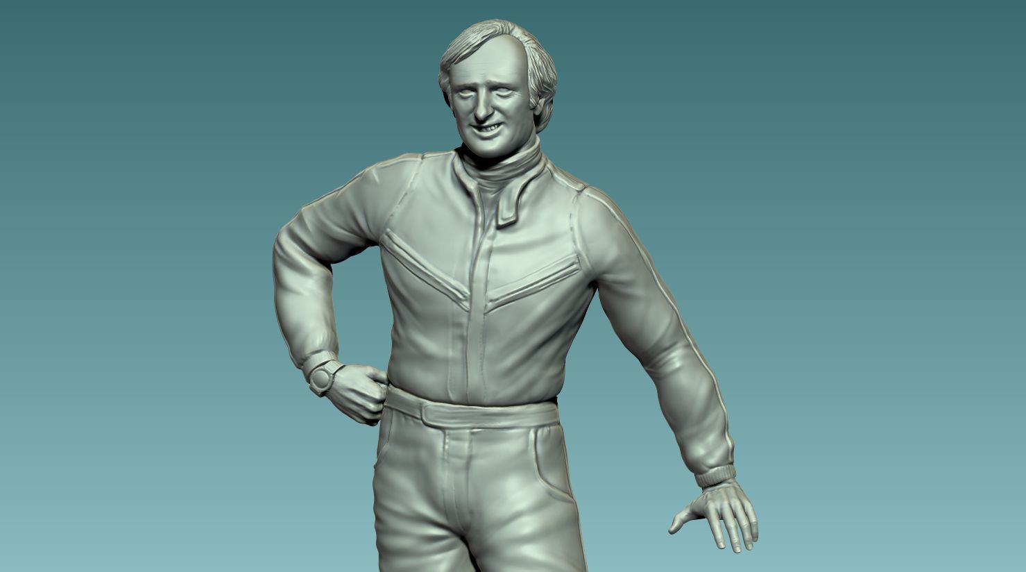 CHRIS AMON  FIGURE 3D print model_14