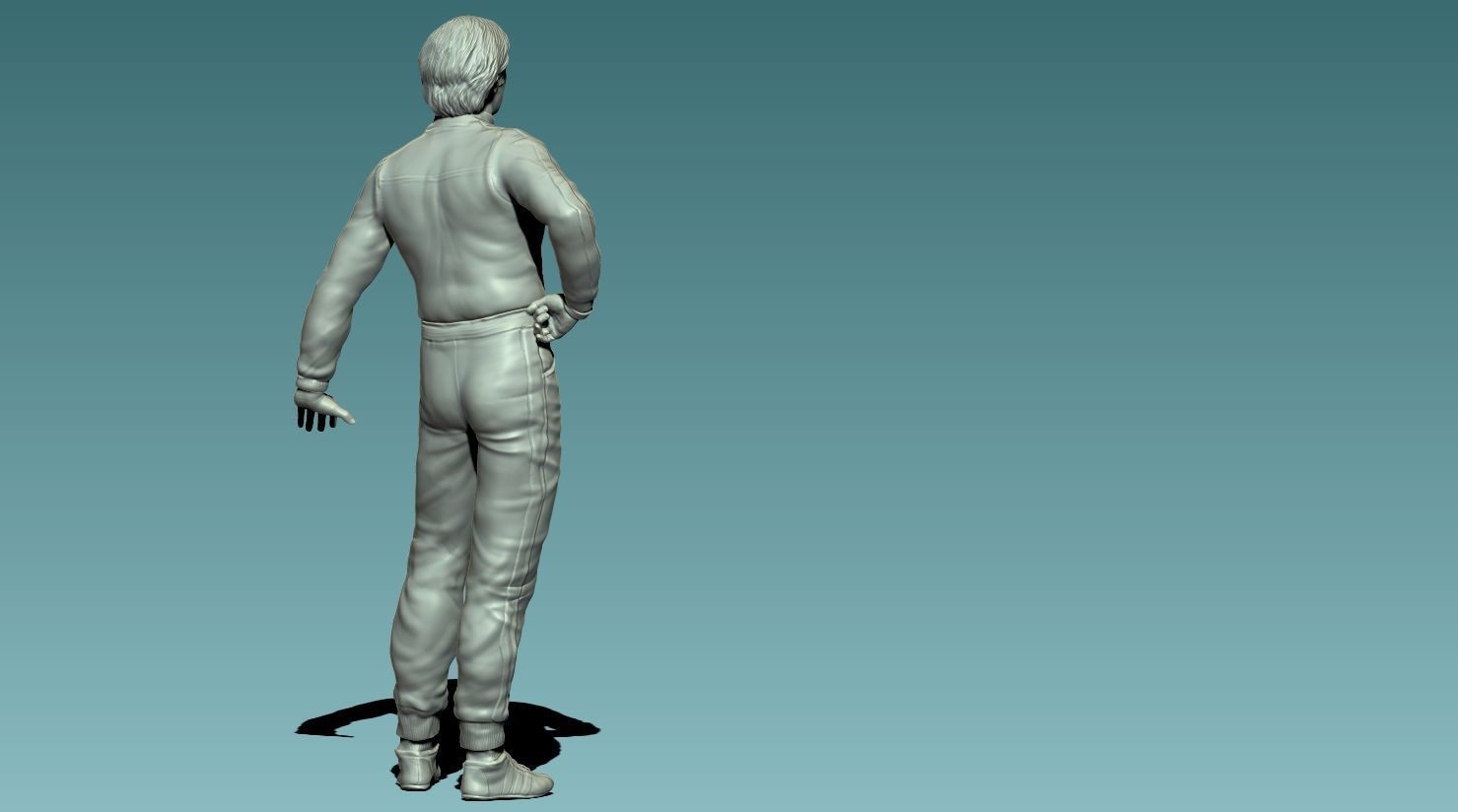 CHRIS AMON  FIGURE 3D print model_17