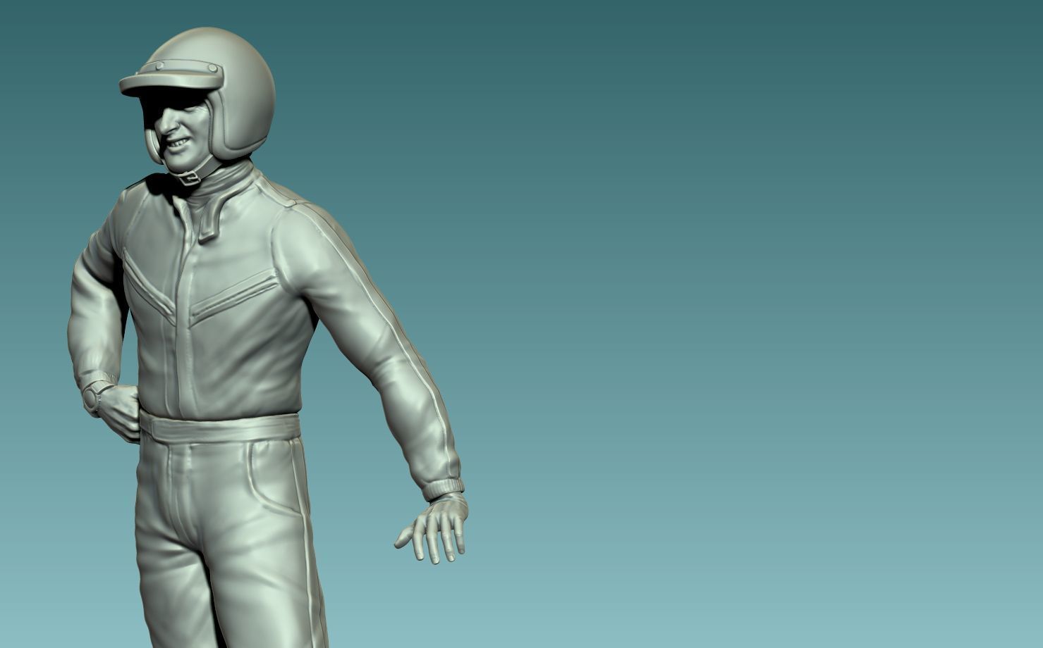 CHRIS AMON  FIGURE 3D print model_2