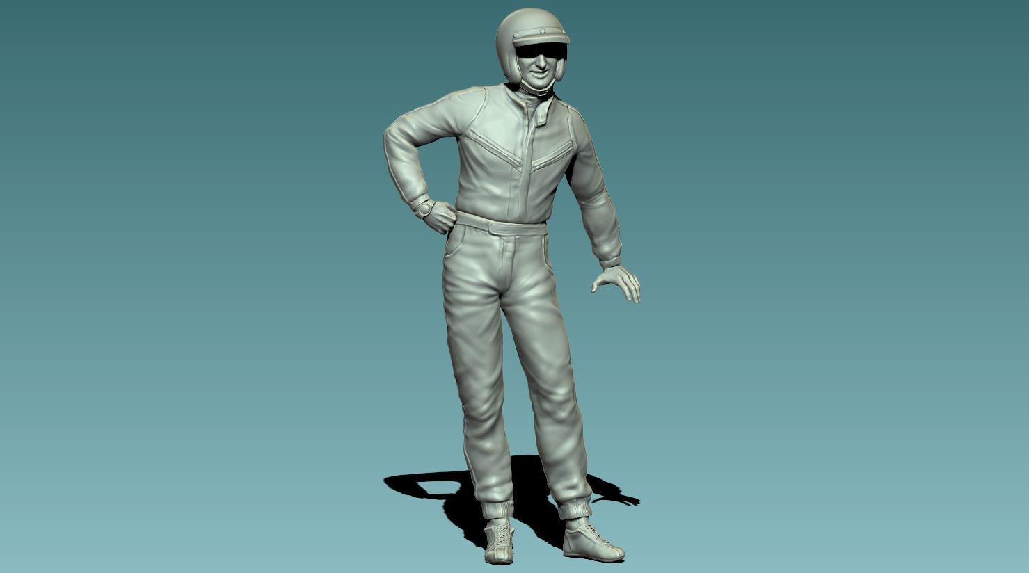 CHRIS AMON  FIGURE 3D print model_16