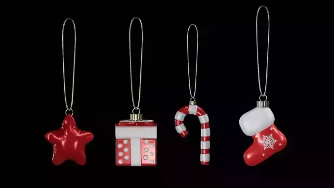 Christmas ornaments style6 7 8 9
