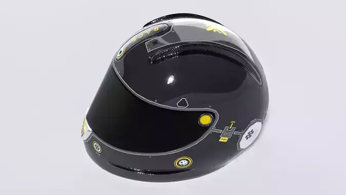 Sci-Fi Motorcycle Helmet