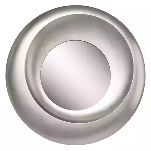 Koala Living silver round mirror Zander