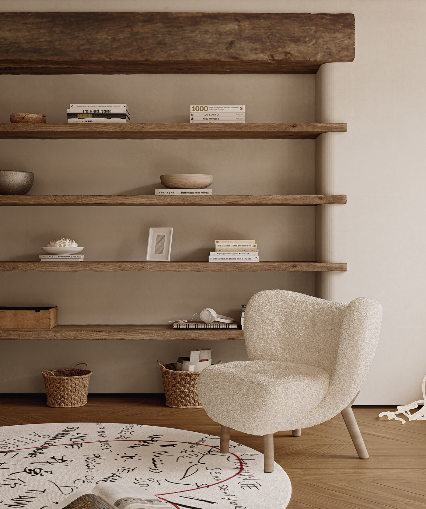 Living Room 3D model_4