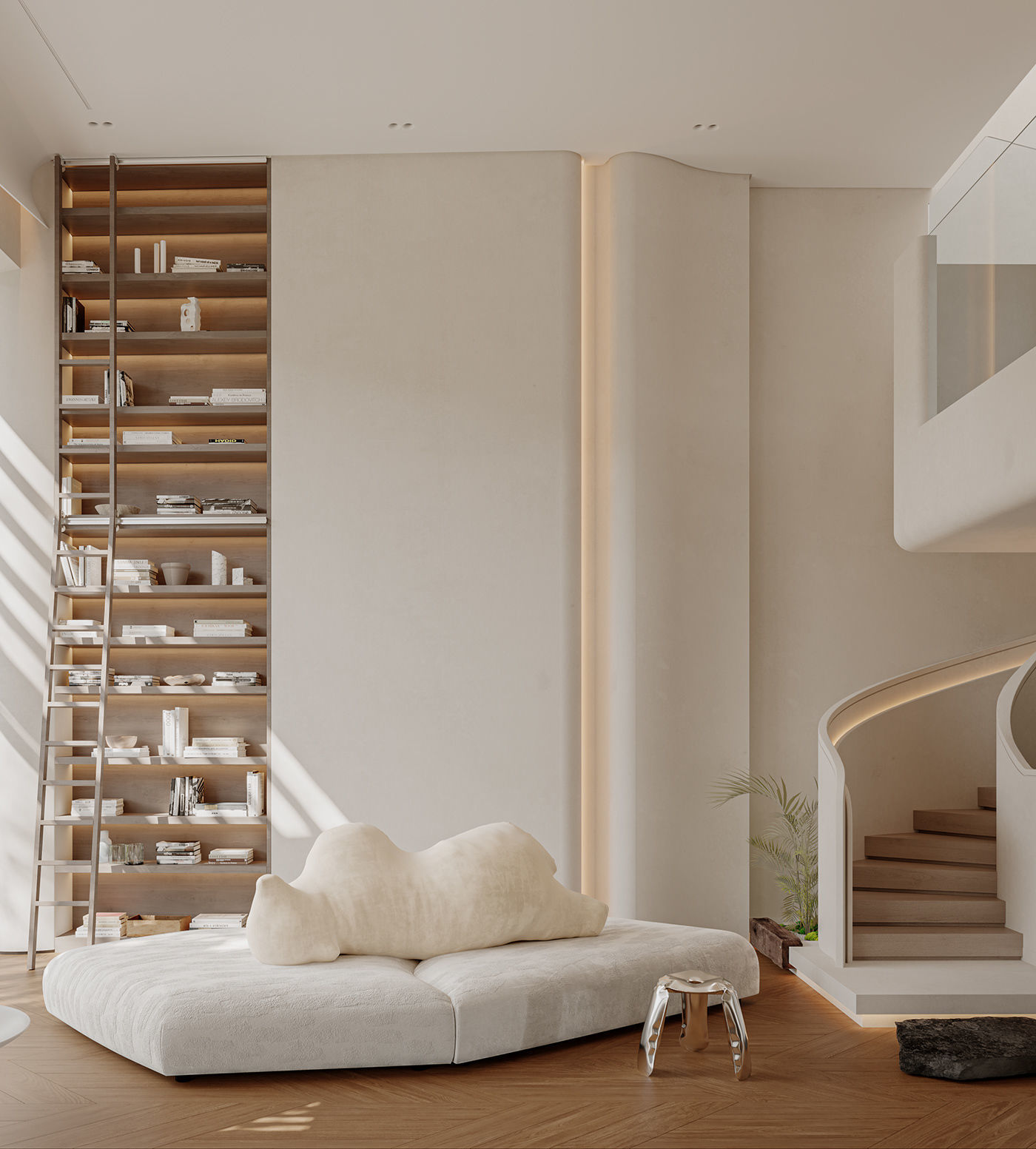 Living Room 3D model_2