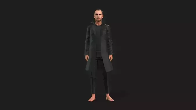 Game Ready Rigged Male Character