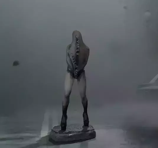  Lying figure Silent Hil 3D print model
