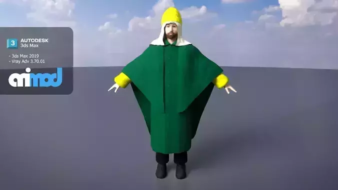 Biblical Magi  3D model