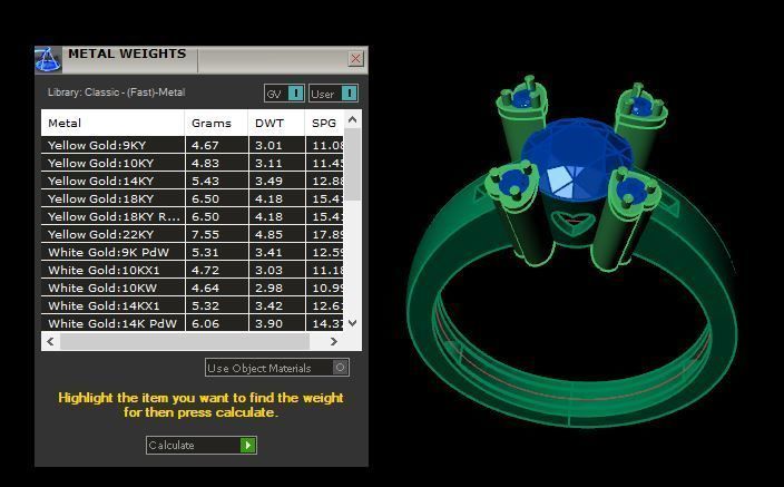 solitair ring for daimonds 3D print model_20